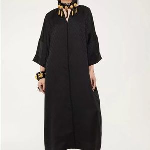 Iris  Apfel X H&M Long Dress Size XL Black Kaftan